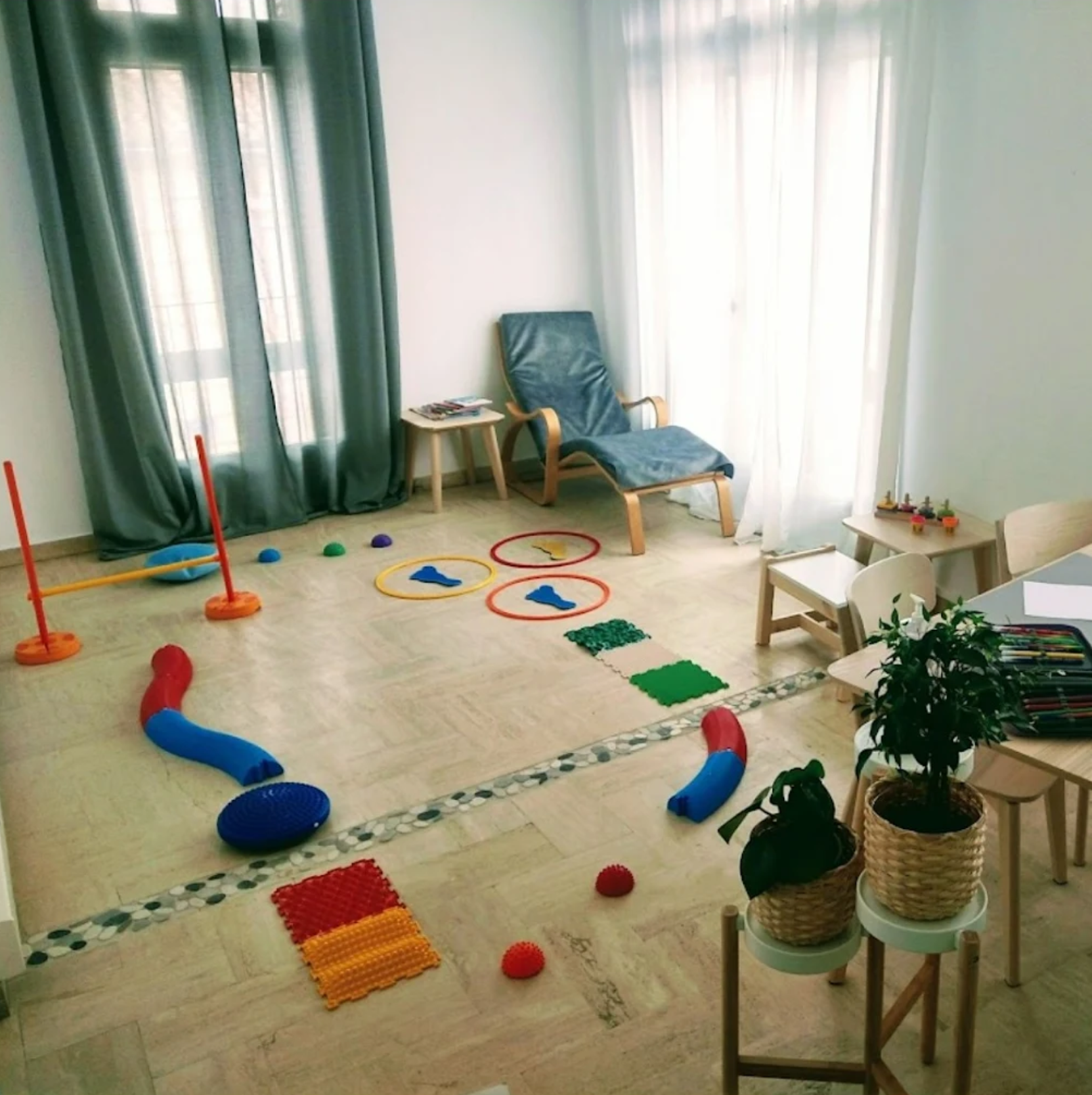 Photo du cabinet de psychomotricité